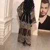 Vestido Nuevo Europeo y Americano para Mujer Amazon Caliente Encaje Profundo Cuello en V Boda Chino Vintage Francés Vestido de Noche