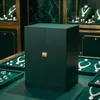 Caja de Joyería de Lujo de Gama Alta, Caja de Joyería de Doble Capa Exquisita de Gama Alta, Caja para Anillos, Collares, Colgantes de Joyería, Aretes