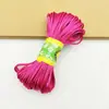Hilo de Tejer DIY Cuerda de Colores Material Hecho a Mano Cuerda de Nudo Chino Cuerdas de 10 Colores Material de Hilo para Jardín de Infancia