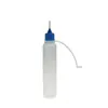 Botella de aguja sub-botella de maquillaje líquido botella de pigmento para tatuajes botella de agujero de alfiler botella de aceite esencial botella de plástico PE botella de boca puntiaguda botella dispensadora