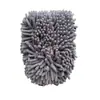 Manopla de Lavado para Coche de Chenilla Doble Cara Coral Sin Rayones