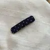 Grampo de cabelo com franja lateral versátil de bolinhas para meninas, acessório de cabelo estilo coreano de alta qualidade, presilha BB para franja frontal