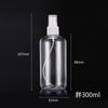 10ml30ml50ml60ml100ml500ml Frasco Pequeno com Borrifador Pet Reembalagem Frasco de Amostra Frasco com Borrifador de Plástico Transparente