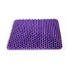 Cojín de Verano Sedentario No Cansado Cojín para Flatulencias Cojín de Hielo Cojín Fresco Cojín Transpirable de Panal Cojín para Silla de Oficina de Estudiante de Coche