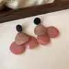 Brincos pendentes de gota d'água estilo retrô europeu e americano, brincos com tema de férias na praia, brincos únicos e estilosos com um design distinto