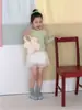 Wf1309 Calcetines Nuevos de Primavera para Niños Bebé Múltiples Lazos Algodón Peinado Calcetines Cortos Estilo Princesa Calcetines de Moda Venta al por Mayor