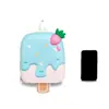 Nova Mochila Escolar de Jardim de Infância Desenho Animado Infantil Fofo Sorvete Casca de Ovo Mochila para Meninos e Meninas Bebê Saindo Mochila Leve