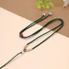 Cuerda Ruyi Ágata Blanco Cordón para Collar Colgante de Jade Cordón para Collar Cuerda Tejida a Mano Colgante Cuerda Universal de Nailon para Colgar