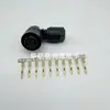 Conector de Encodador Jae Fanuc Fnauc Enchufe de 10 Pines Cabeza Recta Cabeza Doblada Aleación de Plástico Modelo Jn1Ds10Sl1