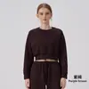 Conjunto de Ropa Deportiva con Sudadera con Capucha de Cuello Redondo de Longitud a la Cintura para Exteriores Transfronteriza, Manga Larga Holgada, Ropa para Fitness, Running, Yoga, Top, Chaqueta