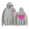 Moletom com Logo da Cantora Dela Rose Roupas Masculinas e Femininas Tendência da Moda Harajuku Blusa de Moletom Casual de Alta Qualidade
