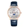 Relógio Masculino Multifuncional de Moda ORSGA Casual de Fábrica Transfronteiriço com Pedras Strass Calendário Lunar À Prova D'água Relógio de Quartzo