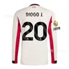 Versão Jogador 2526 Liverpool Pu Uniforme de Futebol Casa e Fora de Manga Longa Wirtz Van Dijk Salah Rota