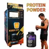 Máquina expendedora de proteína en polvo inteligente para fitness en interiores totalmente automática. Admite pagos con Alipay, Wechat, tarjeta, efectivo y monedas.