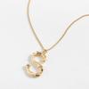 Colar Banhado a Cobre Ouro Real Kenjay Moda Feminina Elegante Pingente Versátil Promoção Especial de Verão Colar