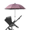 Parasol para cochecito de bebé de goma negra protección UV sombrilla para cochecito de bebé sombrilla de sol sombrilla protectora solar se puede imprimir LOGO