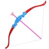 Kit de Arco e Flecha de Tiro Simulada para Crianças com Flechas de Ventosa e Elástico Conjunto para Meninos e Meninas Brinquedos de Tiro ao Ar Livre Venda por Atacado