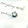 Pendientes serie tinta negra de aleación de titanio F-136, rosca interna de titanio G23, anillos de labio de circonita cúbica, joyería para piercing