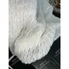 Yuran 26 Nuevo Estilo Primavera Temprana Estilo Francés Elegancia Relajada Mezcla de Lana de Alpaca Ultrafina Tejido Jacquard Manga Corta Cuello Camisero