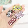 Broche Personalizado con Letra Europea y Americana de Gama Alta, Broche Accesorio de Aleación Galvanizada de Gama Alta, Hebilla Anti-Exposición para Cuello al por Mayor