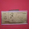 2026 Año del Caballo Billete de Oro Billete Conmemorativo Caja de Regalo de Año Nuevo de la Suerte Dinero de la Fortuna Billete de Cien Yuan Souvenir de Buena Suerte