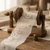 Accesorios para Vestido de Mujer de Encaje Bordado de Malla Tencel Estilo Nuevo, Accesorios de Encaje para Textiles del Hogar Suaves y Transpirables Venta al por Mayor