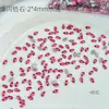 Rhinestones de Zircônia para Nail Art em Forma de Gota d'Água Mini com Fundo Plano, Sensação Popular da Internet, Rhinestones Longos Coloridos Brilhantes 5A em Forma de Gota d'Água Chanfrada, Pacote Sortido