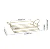 Estilo Nórdico Criativo Base Decorativa de Ferro para Mesa Suporte Artesanato de Metal Suporte de Arame de Ferro Suporte para Potes de Temperos de Cozinha