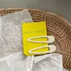 Presilha Colorida Oca Gota d'Água Franja Lateral Headwear Grampo Estilo Coreano Fofo Bico de Pato Acessórios de Cabelo para Mulheres