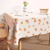 Mantel de PVC Impermeable y a Prueba de Aceite Sin Lavado Mantel Rectangular para Mesa de Comedor 2025 Nuevo Estilo Ins Sala de Estar Mesa de Centro Mantel