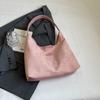 Bolso vintage sencillo e informal de gran capacidad para mujer, bolso de hombro informal y popular, bolso de mano 2025