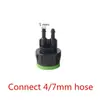 Fabricante Acessórios Conector de Torneira Sistema de Irrigação por Gotejamento Conector de Tubo de Água Jardim Dispositivo Automático de Rega de Flores Acessórios de Irrigação Conector
