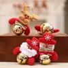 Adornos Colgantes de Decoración Navideña Accesorios Árbol de Navidad Muñeco Campana Anciano Muñeco de Nieve Colgante Campana Regalo de Navidad