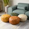 Direto da fábrica multifuncional couro pedal futon sentado píer doméstico couro píer capa de armazenamento tatame almofada preguiçosa