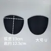 Almohadillas de esponja semicirculares ultrafinas sin costuras Inserto para chaleco deportivo Push-Up Transpirable Invisible para natación yoga