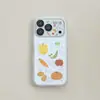 Vegetais Coloridos São Adequados para Iphone17Promax Apple 15Pro Anti-Queda 15 Novo Modelo 17Pro Capa de Celular 16