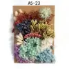 Bolsa de Materiales DIY Flor Seca Inmortal Tuanjian Marco de Fotos Pintura Tarjeta de Felicitación Tuanfan Ramo Pequeño Hecho a Mano Flor Real Bolsa de Flores en Relieve