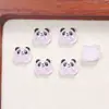 Nuevos Accesorios de Arte para Uñas de Dibujos Animados Resina Estereoscópica Linda Accesorios para Uñas Portátiles Uñas DIY Pequeños Accesorios Animal Panda