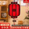 Decoração de suspensão de lanterna vermelha estilo chinês estilo chinês para exterior à prova d'água porta varanda lanterna antiga festival de primavera decoração de casa de ano novo