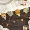 Marcadores de Libros Metálicos con Acabado de Lujo, Pequeños Regalos Culturales y Creativos, Recompensas para Estudiantes, Regalos de Graduación, Marcadores de Libros