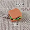 Miniatura Comida Artificial Juguete Accesorios, Hamburguesas, Papas Fritas, Galletas, Accesorios para el Cabello, Divertido, Lindo e Interesante Modo de Un Yuan Puesto Callejero Mayoreo