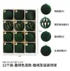Bolas decorativas de Natal transfronteiriças, conjunto de bolas de Natal aveludadas, enfeites de árvore de Natal de 6CM, decorações de cena, enfeites para pendurar