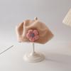 Gorro de Otoño e Invierno para Bebé de Mujer Bebé Saliendo en Otoño Boina para Bebé Gorro de Lana de Luna Pequeña Coreano 6 a 12 Meses