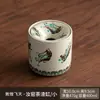 Cenicheiro de Borra de Chá Apsaras Voadores Dunhuang Jarra de Água para Mesa de Casa Jianshui com Tampa Bule de Água para Chá Balde de Água Suja Acessórios para Cerimônia do Chá