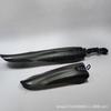 Guardabarros para bicicleta de montaña, protector contra la lluvia, guardabarros de plástico, accesorios de liberación rápida