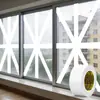 Cinta de Fibra de Vidrio Transparente de una Cara para Electrodomésticos, Modelos de Aviones, Fijación de Refrigeradores, Cinta de Fibra Selladora de Forma de Tira Rayada Fuerte