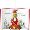 2022 Nuevo Libro Grinch Navidad Decoraciones Colgantes Coche Mochila Colgantes Decoraciones Navideñas para el Hogar