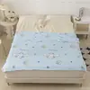 2026 Nueva Sábana Bajera de Algodón Puro con Dibujos Animados para Niños Cubierta de Cama para Dormitorio de Estudiantes Cubierta de Colchón para Guardería Cubierta de Cama para Bebé Funda Protectora