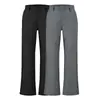 Terno feminino cinza calça flare, novo estilo outono 2026, cintura alta, emagrecedor, perna reta, calça bootcut casual petite
