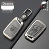 Adecuado para Fundas de Llave de Coche Volkswagen, Incluyendo Lavida, Bora, Tiguan, Magotan, Sagitar, Polo, Passat, Carcasa de Cobertura Completa con Hebilla de Alta Gama
